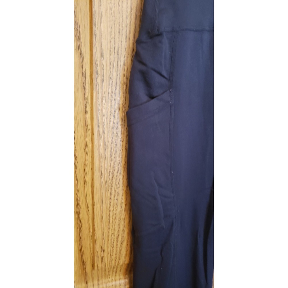 Womens Black Destination Maternity  Yoga Pants. Xl.‎ Nylon Spandex. Skinny... - Picture 3 of 5